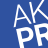 AKPR Logo, Unternehmenslogo, PR-Agentur