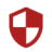 Schildsymbol, Schutz, Sicherheit, Datenschutz, Icon, rot-weiß